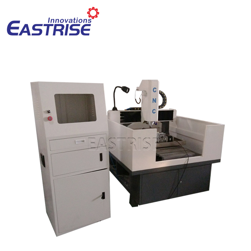 6060 600*600mm Semi-sealed Mould Carving Egraving Machine with Rotary Axis