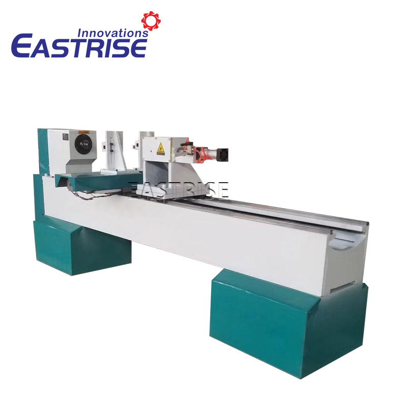 2-Axis Stair Column CNC Wood Turning Lathe