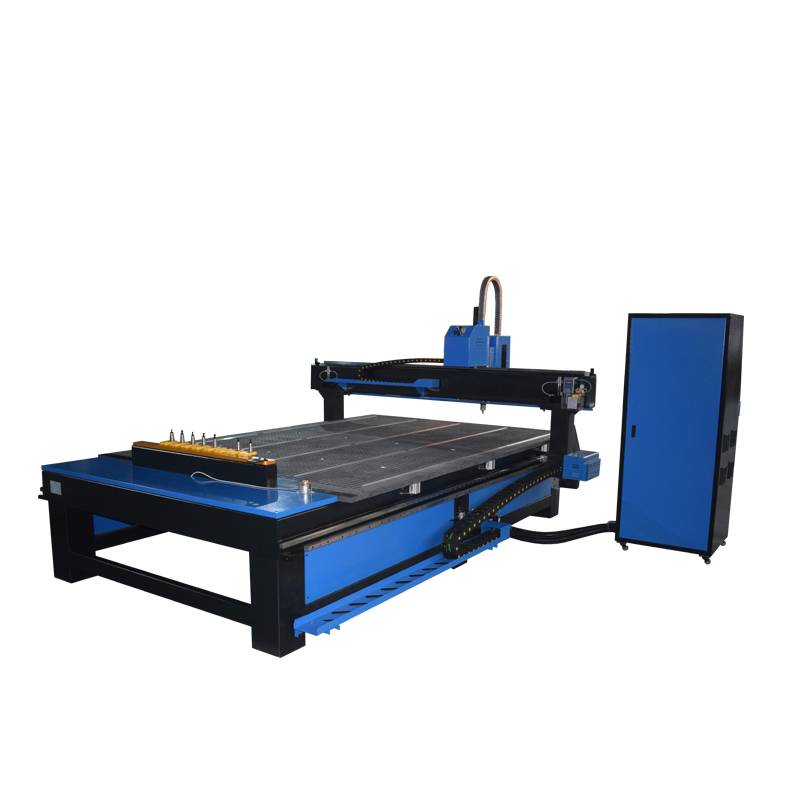 Large Size Wood Furniture Linear ATC Cnc Router with Auto Tool Changer