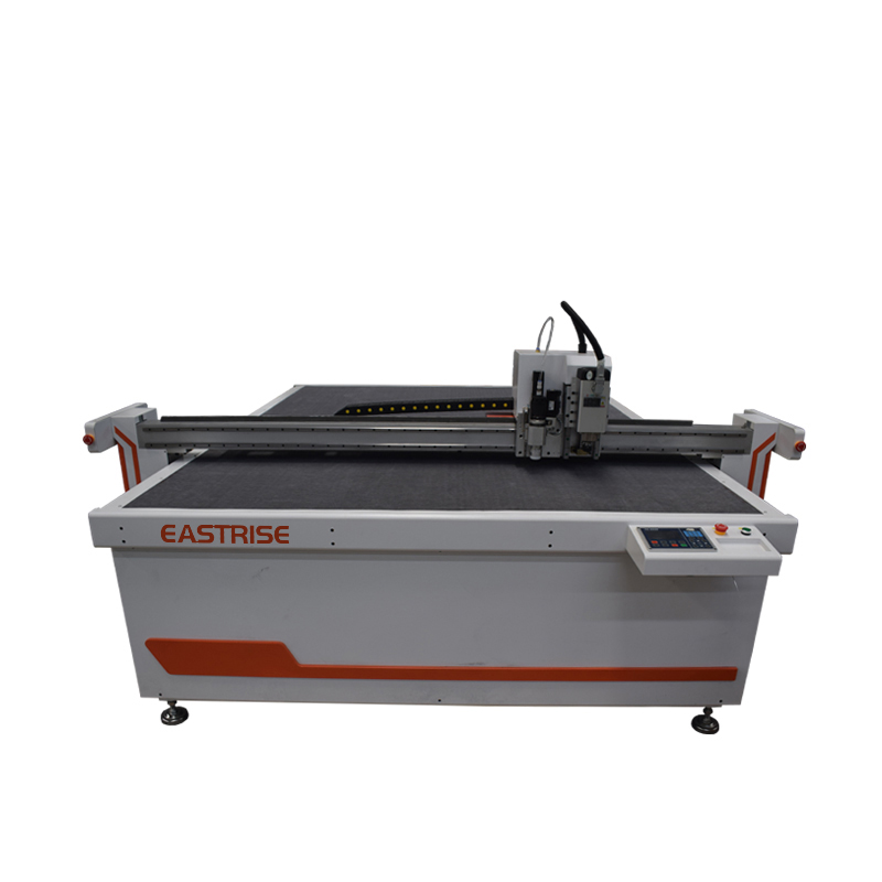 Auto Feeding Oscillating Knife Cutting Machine for Textile, Fabric, Cloth, Leather Oscillating Knife + Spindle cutting