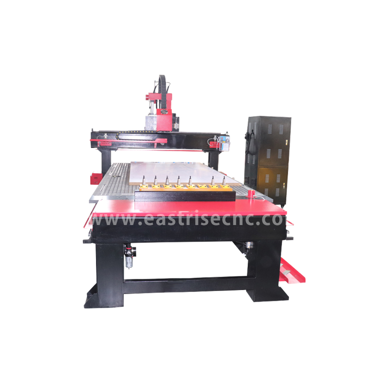 1325 ATC linear tool change Cnc Router with Boring Head